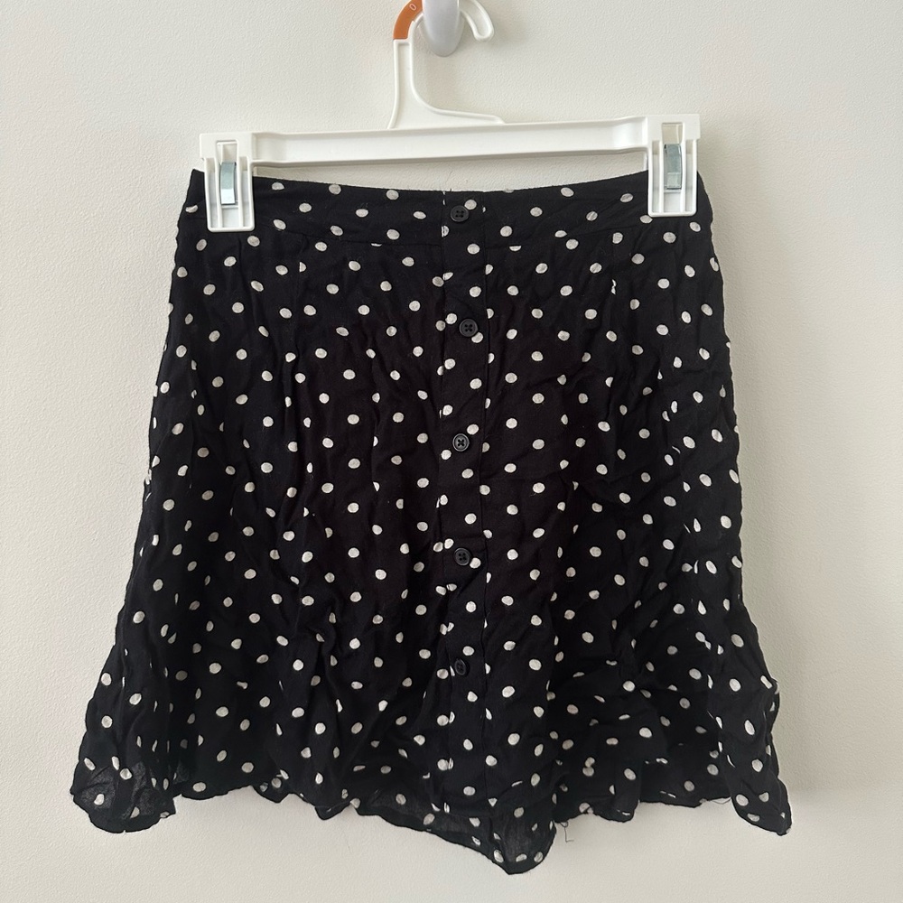 Polka Dot Mini Skirt